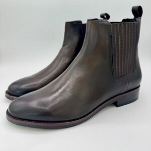 Thursday Boot Co Dreamer Boots Women's Size 9 Black Coffee Brown Leather